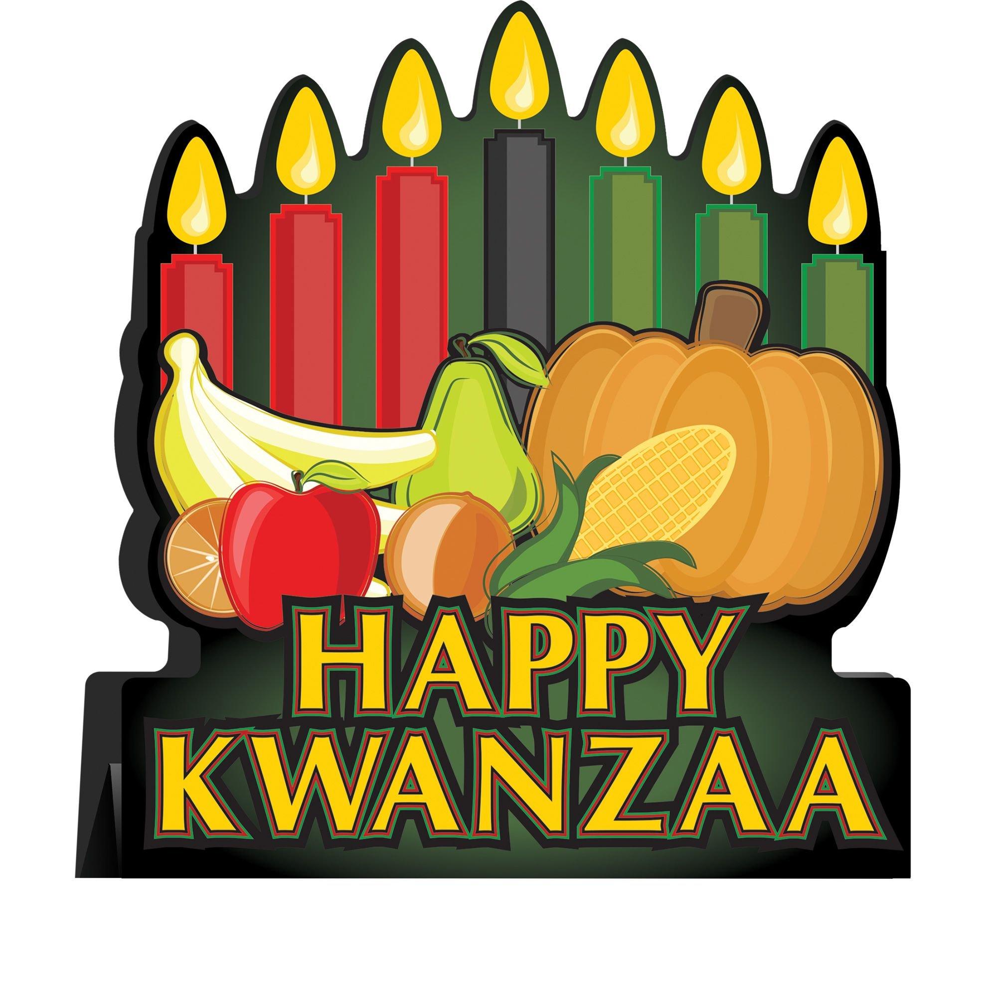 Happy Kwanzaa Centerpiece 10 3/4in | Party City