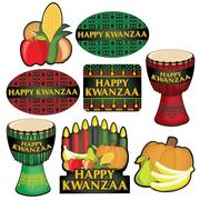 Happy Kwanzaa Cutouts 8ct