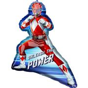 Red Power Ranger Unleashed Foil Balloon, 27in