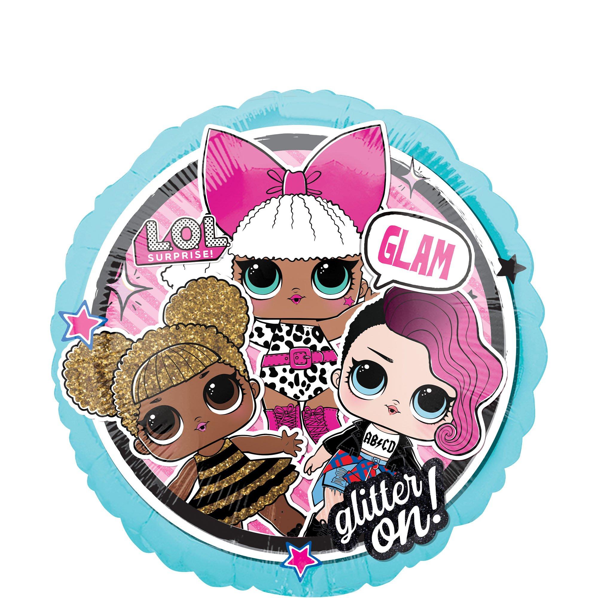 Round LOL Surprise towel for girls *official* for fans