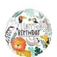 Get Wild Happy Birthday Foil Balloon, 18in