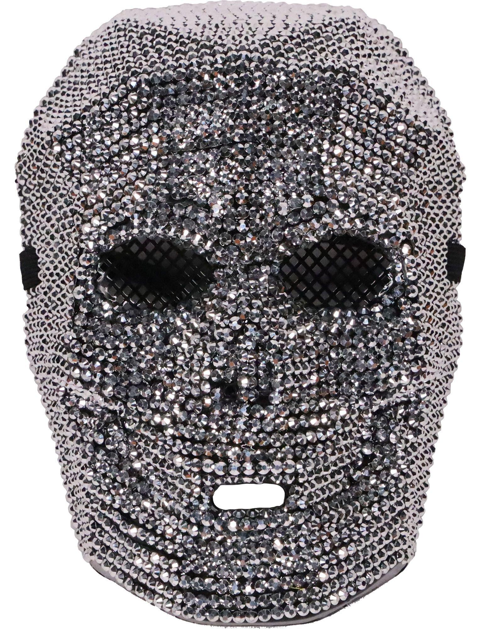 A Full Face Of Rhinestones 