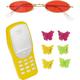 90s Butterfly Costume Accessory Kit