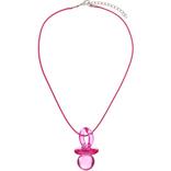 Pink Pacifier Necklace