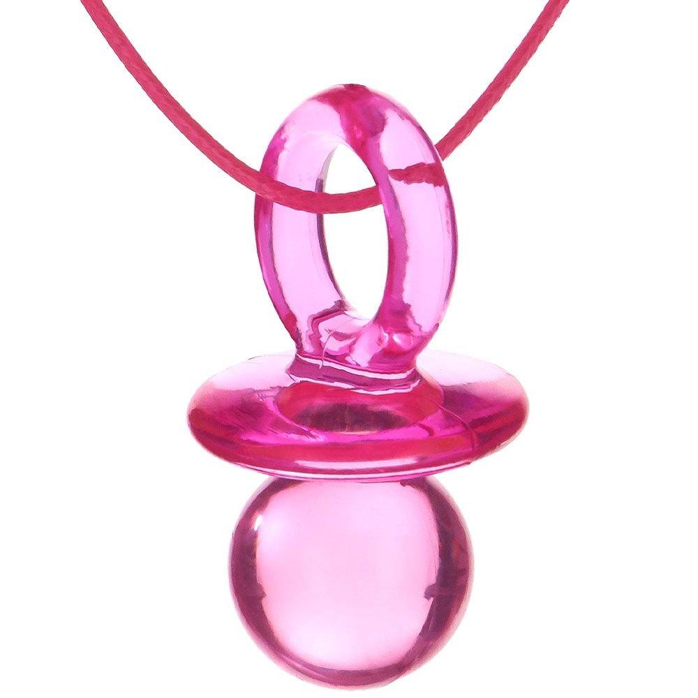 Pink Pacifier Necklace