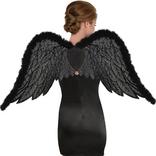 Black Feather Fallen Angel Wings