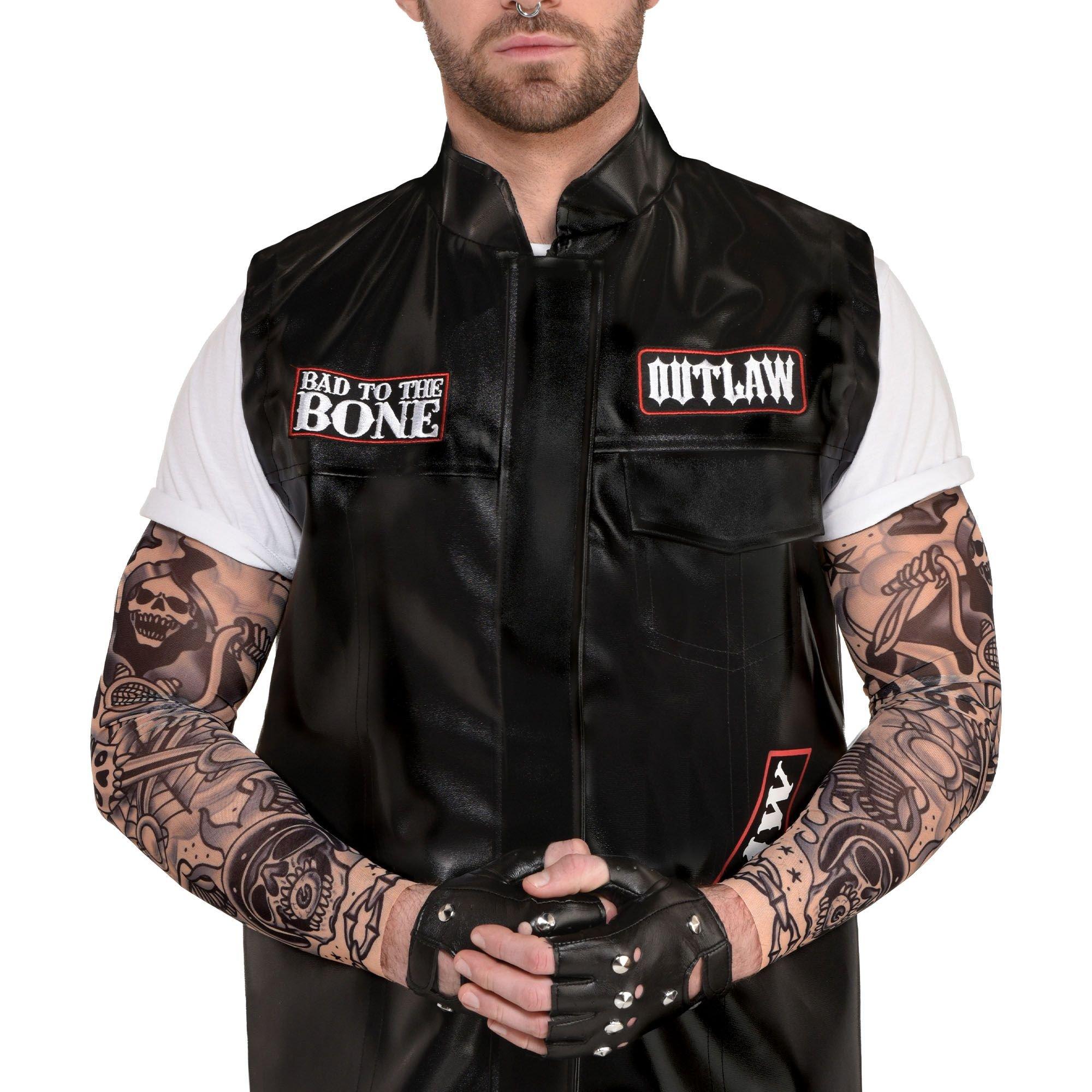 Biker Fabric Tattoo Sleeves, 2ct