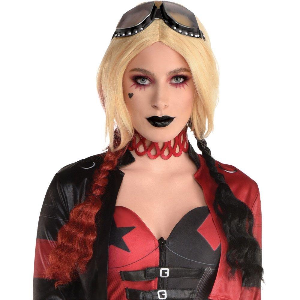 Harley quinn black and best sale red shorts