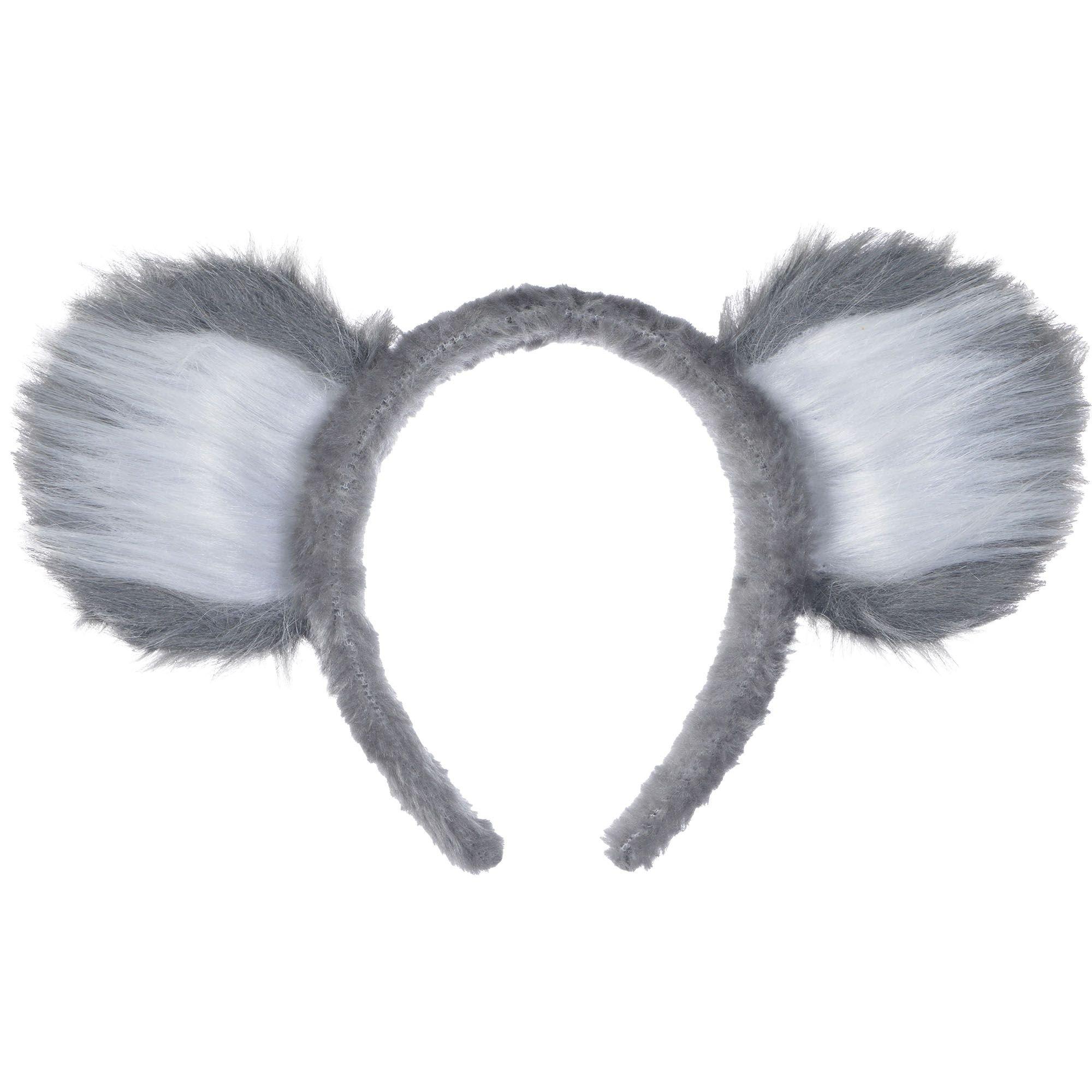 Furry Koala Ear Headband Party City