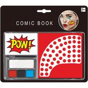 Comic Book Character Makeup Kit, 7pc