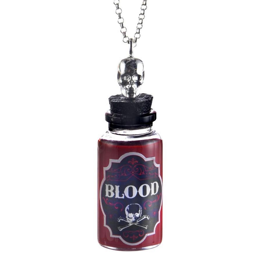 Blood Bottle Necklace
