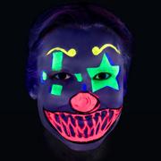 Glow-in-the-Dark Clown Makeup Kit