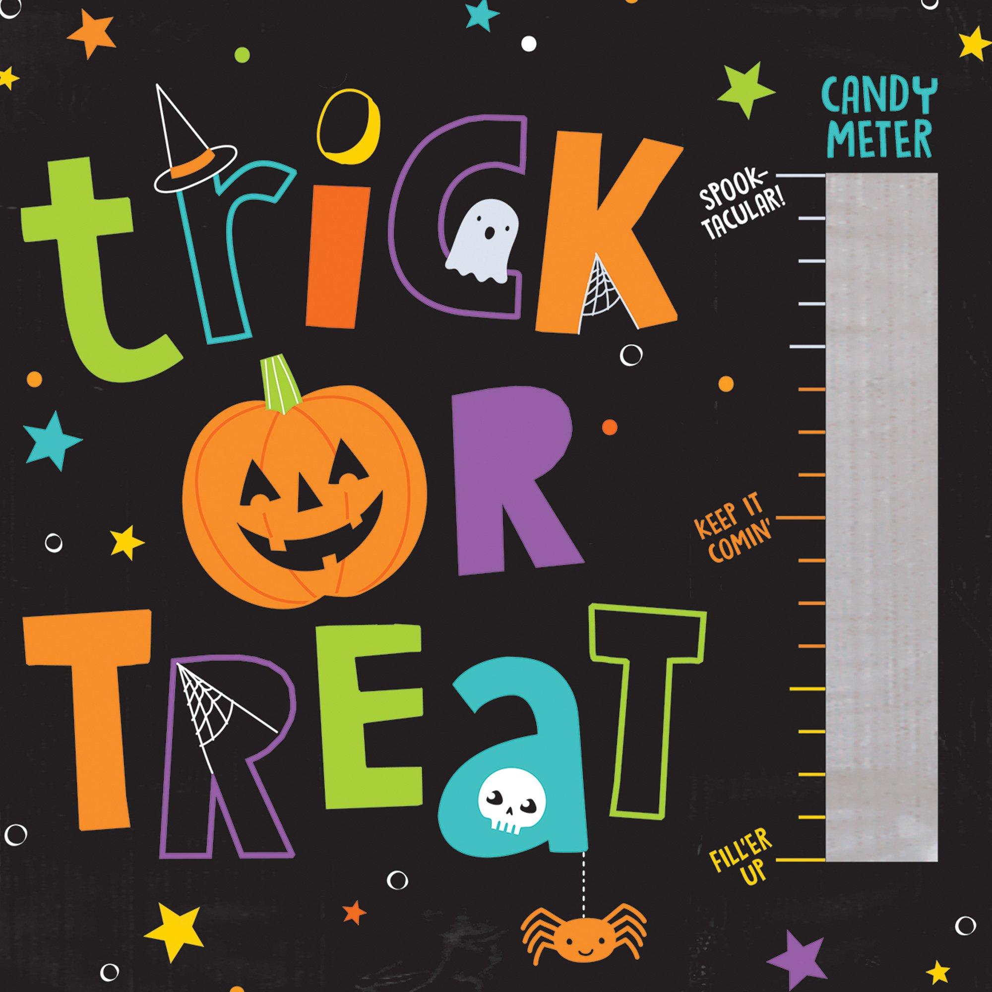 Candy Meter Plastic Trick-or-Treat Bag, 14in x 15.5in