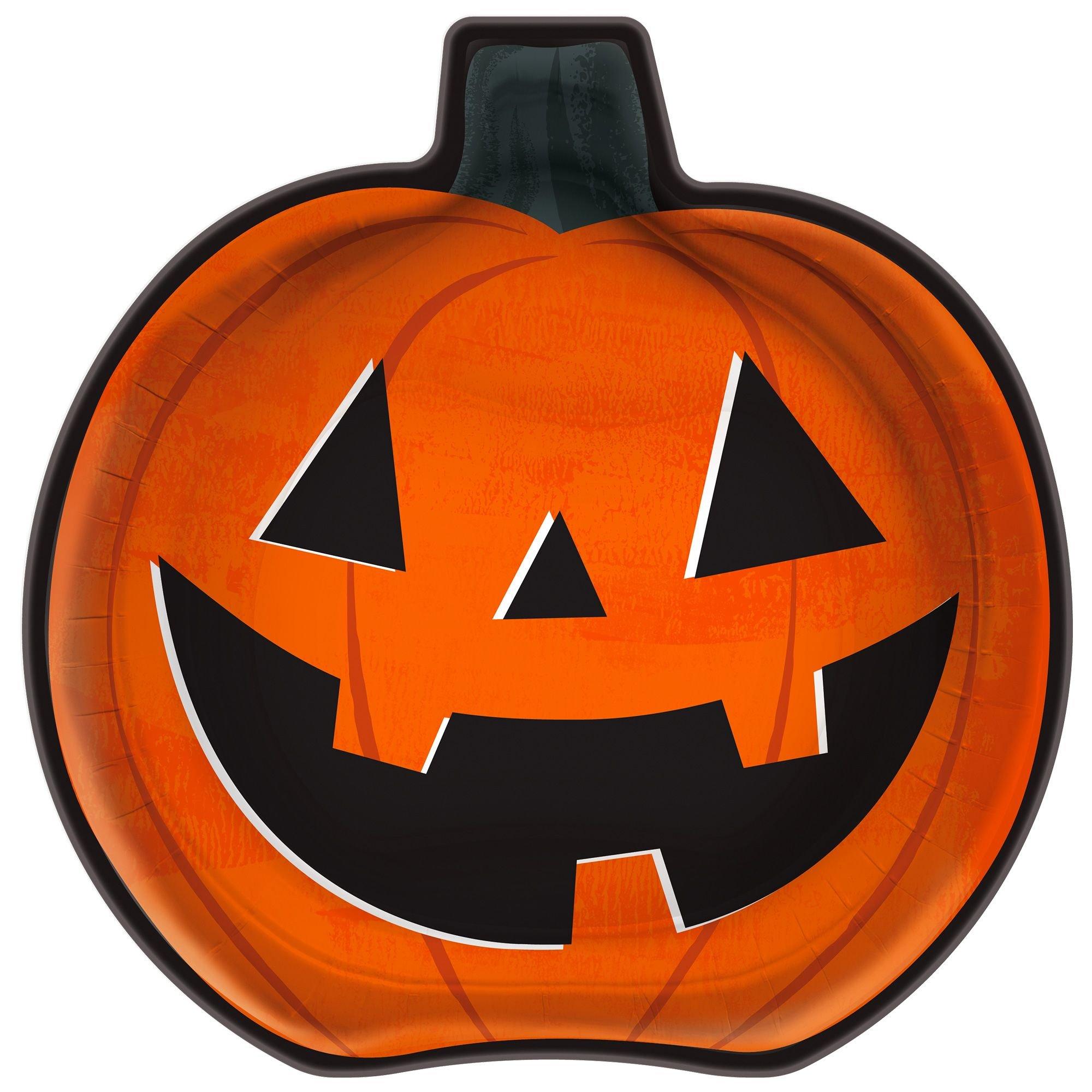 Spooky Halloween Orange and Black Pumpkin Jack-o-Lantern Longline