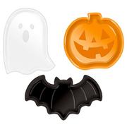 Family Friendly Halloween-Shaped Plastic Plates, 3ct