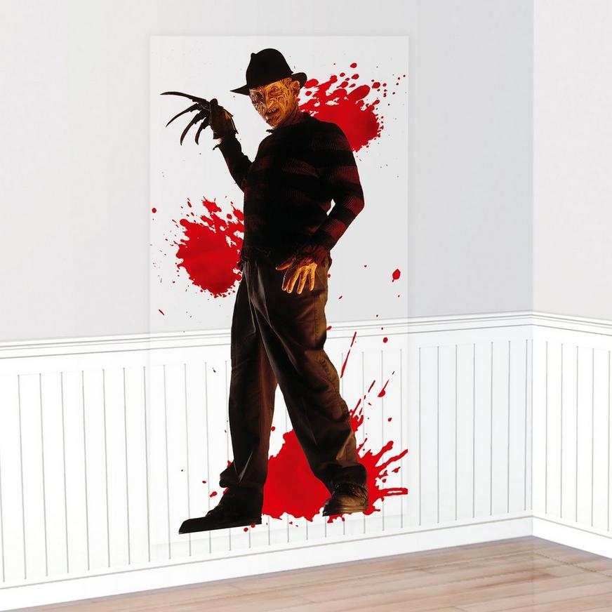 Freddy Krueger Plastic Scene Setter Add-On, 2.8ft x 5.4ft - A Nightmare on Elm Street