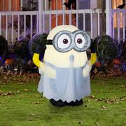 Light-Up Minion Ghost Inflatable Yard Decoration, 42.1in - Despicable Me