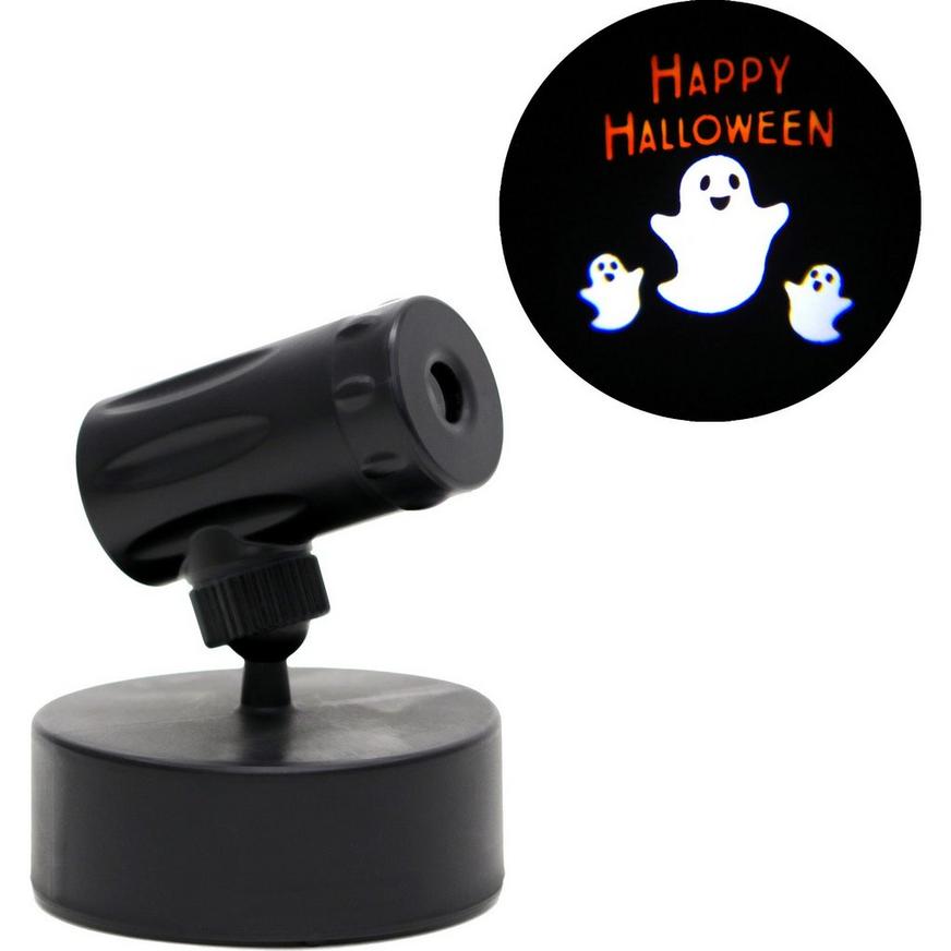 Happy Halloween Ghosts Motion Projector, 3.5in x 3.75in
