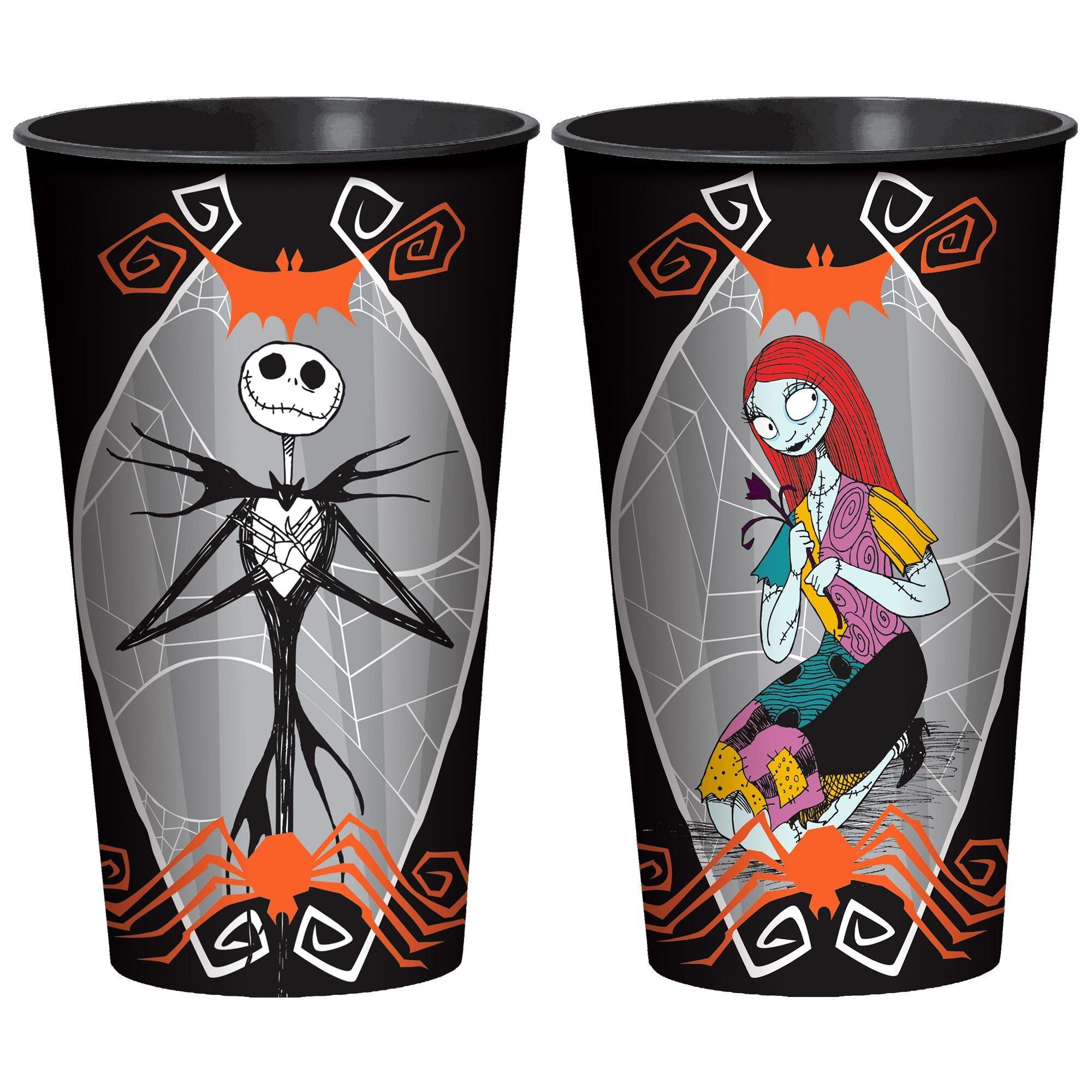 Jack Skellington & Sally Plastic Cup, 32oz - The Nightmare Before Christmas