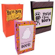 You've Been Boo'd Kraft Paper Gift Bags, 5.25in x 8.5in, 3ct