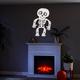 Animated Dancing Skeleton Motion Projector, 3.5in x 6in