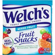 Welch's Fruit Snacks, 0.5oz - Mixed Fruit