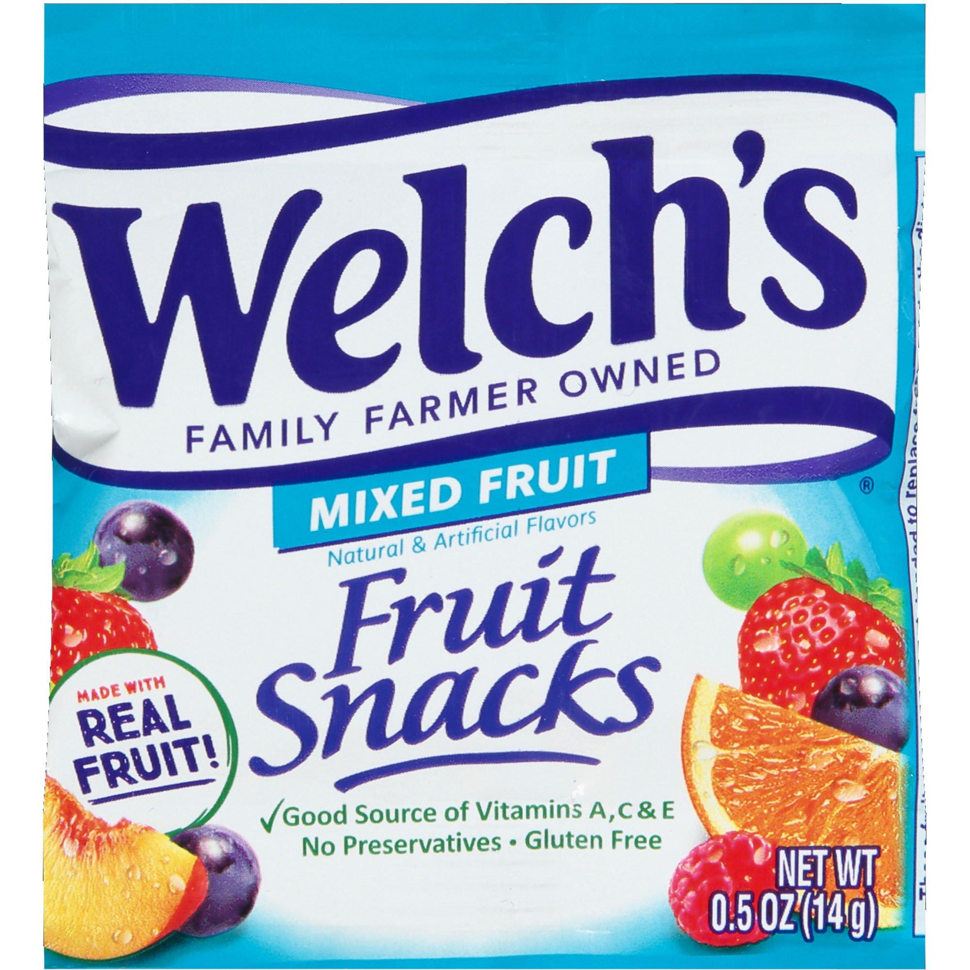 Welch's Fruit Snacks, 0.5oz - Mixed Fruit