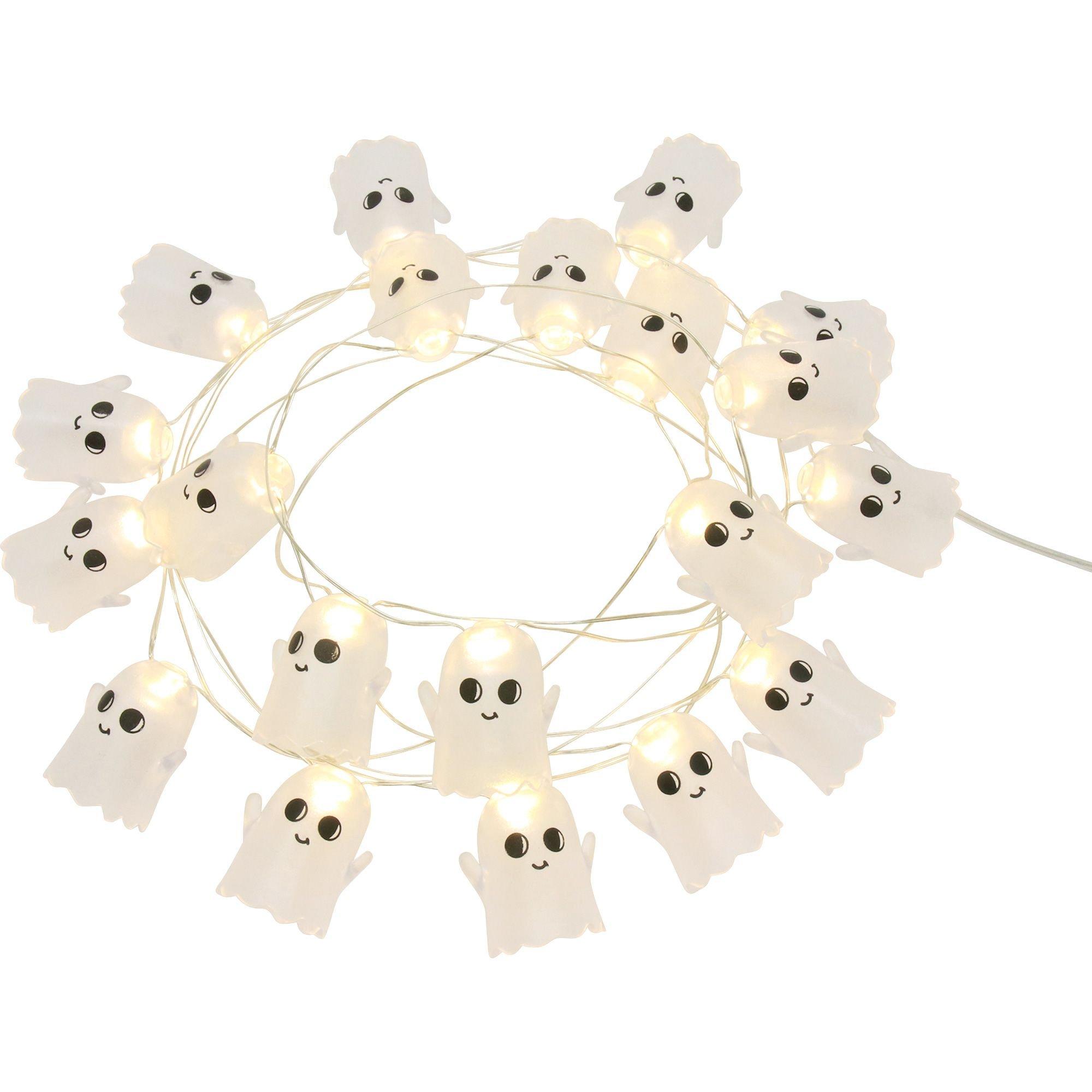 Halloween LED String Lights, 20 Bulbs, 6.3ft | Party City