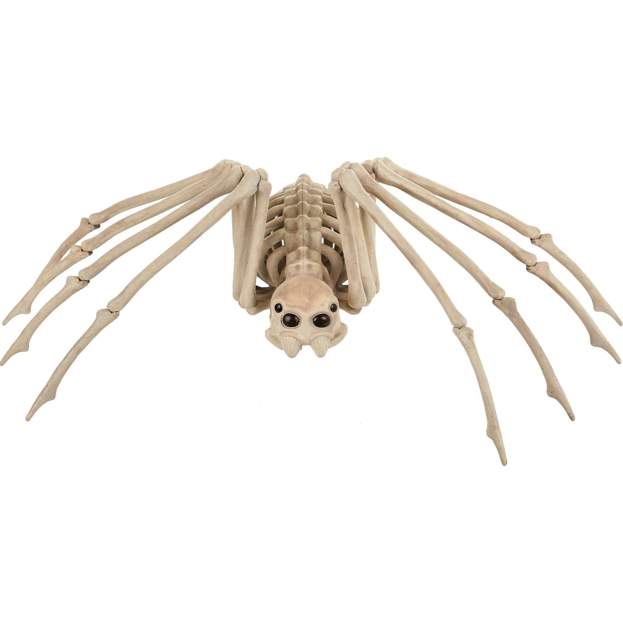 Skeleton Spider Decoration, 21in x 12in | Party City