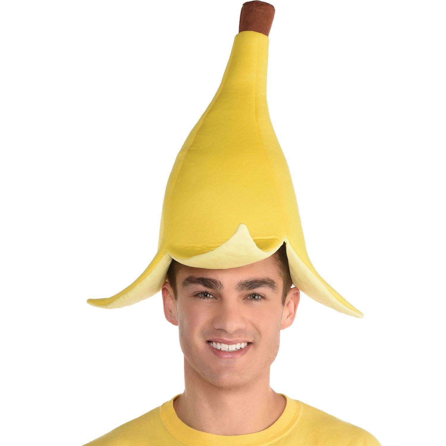 Warmtree Funny Banana Hat Cute Hat Novelty Plush Hat Banana Party