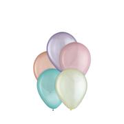 25ct, 5in, Sorbet 5-Color Mix Mini Latex Balloons - Blue, Pinks, Purple & White