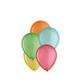 25ct, 5in, Sherbet 5-Color Mix Mini Latex Balloons - Blue, Green, Orange, Red & Yellow
