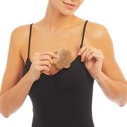 Breast Petal Medium-Dark Nude Pasties, 3ct