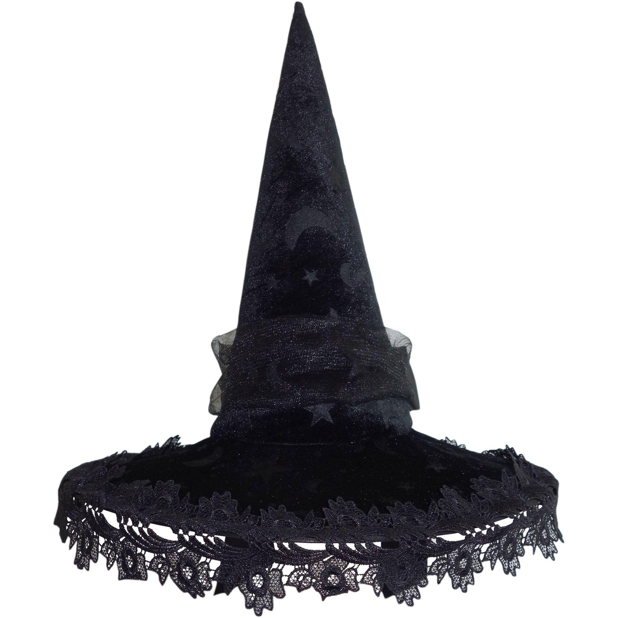 PMUYBHF 5pcs Witch Hats for Women Lace  