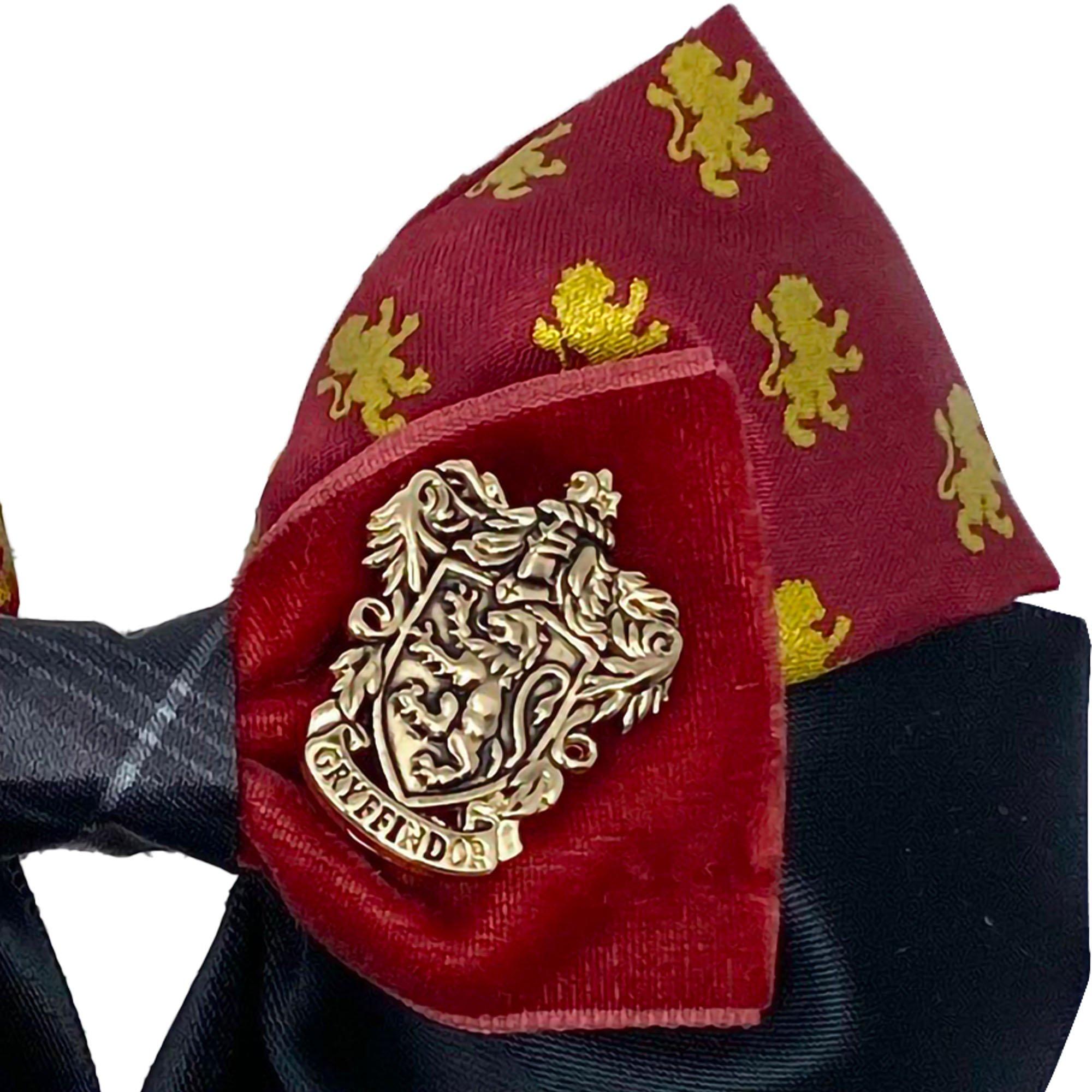 Adult Gryffindor Hair Bow - Harry Potter | Party City