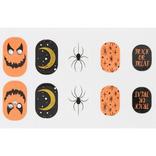 Night of Pumpkins Halloween Nail Wraps for Kids, 10ct