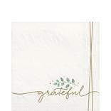 Simply Thankful Paper Lunch Napkins, 6.5in, 40ct