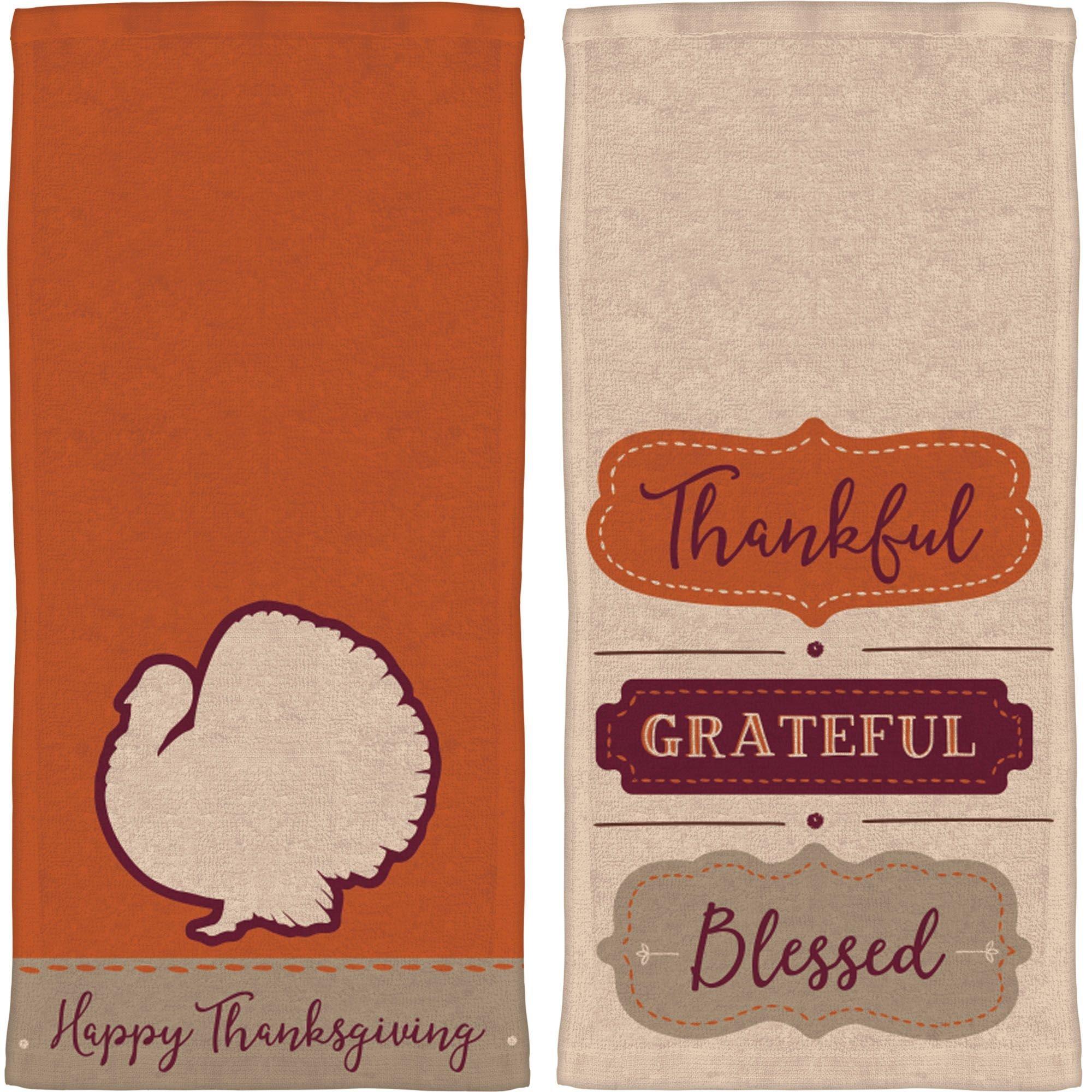 Celebrate Together™ Fall Turkey Kitchen Towel 2-pk.