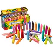 Crayola Washable Sidewalk Chalk with Special Effect Colors, 64pc