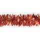 Light-Up Gold & Red Tinsel Garland, 9ft