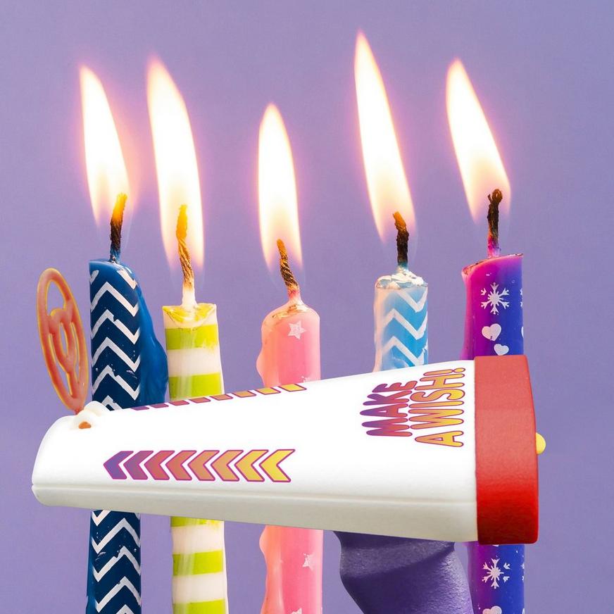 Birthday Candle Air Cannon - The Safe, Fun Way to Blow Out Candles