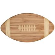 Football-Shaped Bamboo Platter, 8.8in x 15.9in