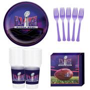 Super Bowl Basic Tableware Kit for 40 Guests