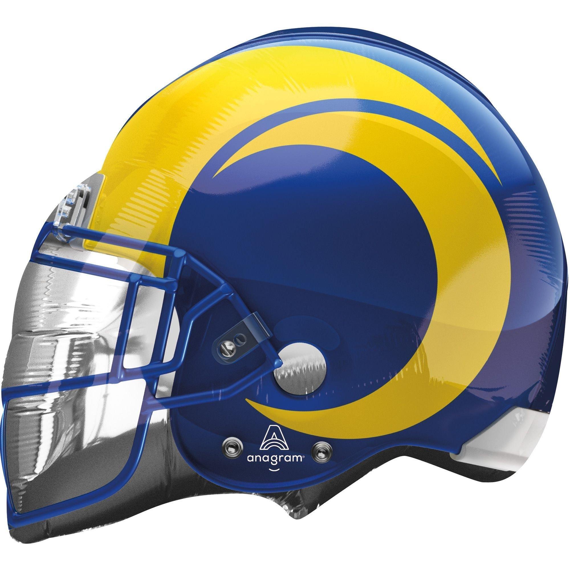 LOS ANGELES RAMS NFL Gameday AUTHENTIC Football Helmet w/ Eye Shield Visor