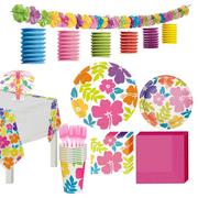 Summer Hibiscus Party Kit for 50 Guests