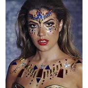 Wonder Woman Face Jewels, 3pc