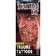 Burned Man Trauma Temporary Tattoos, 1 Sheet - Tinsley Transfers