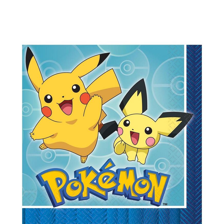 Classic Pokémon Birthday Party Kit for 8 Guests