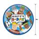 Party Town Birthday Paper Lunch Plates, 9in, 8ct