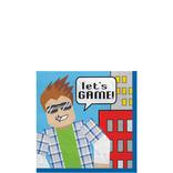 Party Town Paper Beverage Napkins, 5in, 16ct